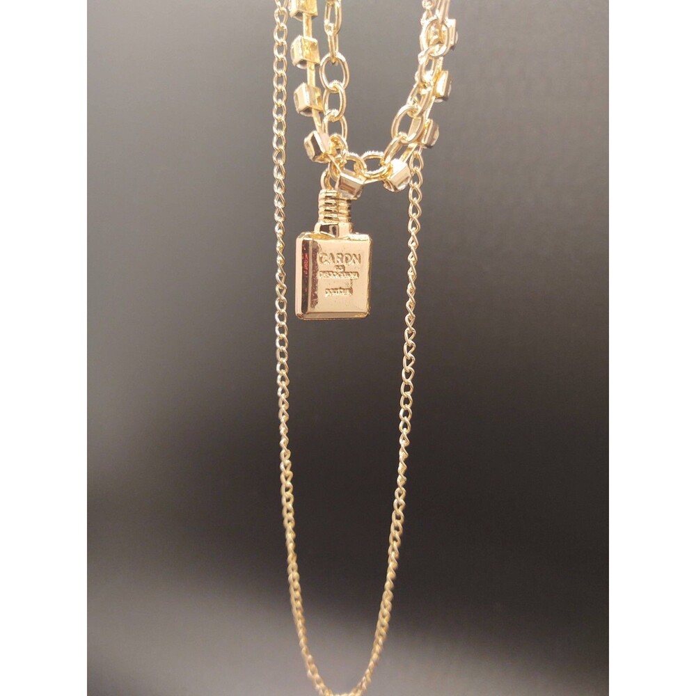 Gold Layered Necklace, Pendant 18k Gold, Gold Necklace Women, Gold Necklace 18k